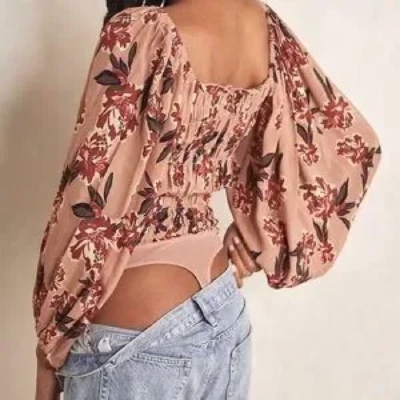 NWOT Free People Wild Daze Bodysuit - Picture 3 of 14